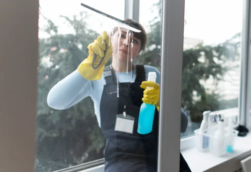 Nettoyage de vitres intérieures et extérieures à Solers